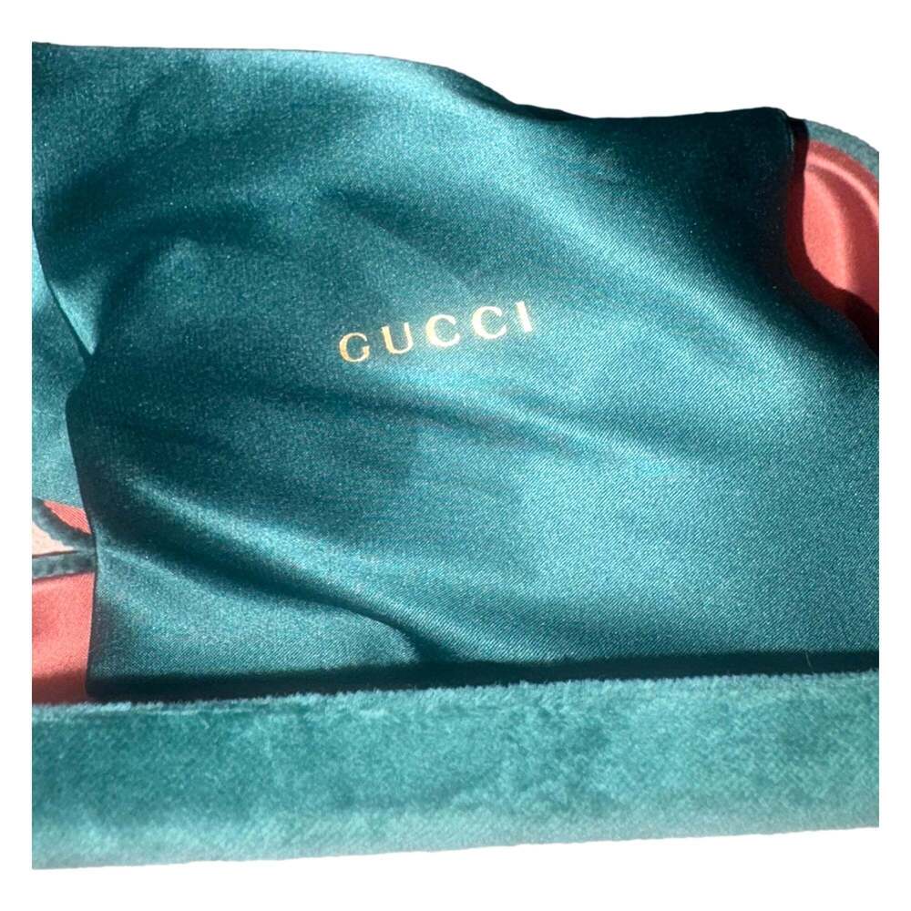 Gucci Oversized Cat Eye Black Gold - Picture 5 of 6